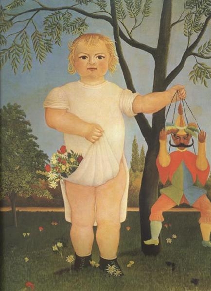 Henri Rousseau Portrait of a Child Spain oil painting art